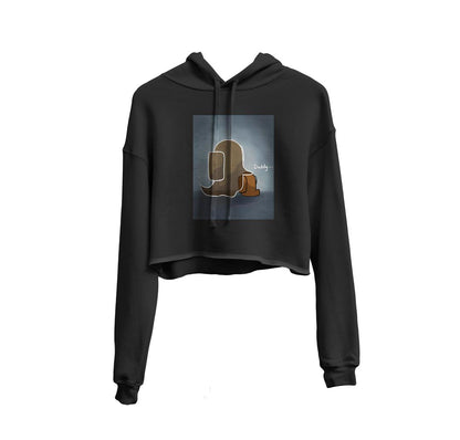 Among Us Daddy Graphic Cropped Hoodie