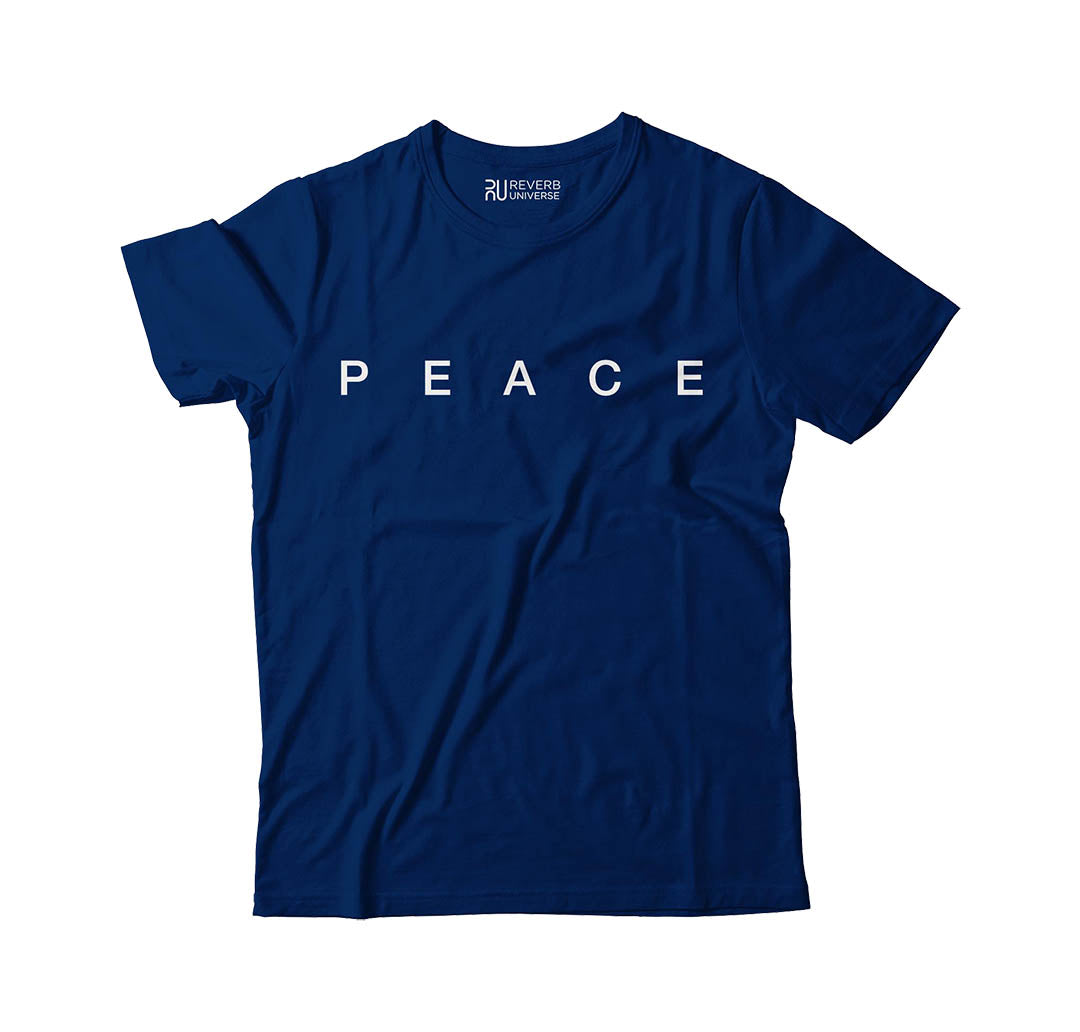 Peace Graphic Navy Blue Ltd Tee