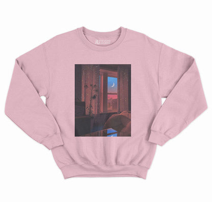 Moonlight View Graphic Sweatshirt