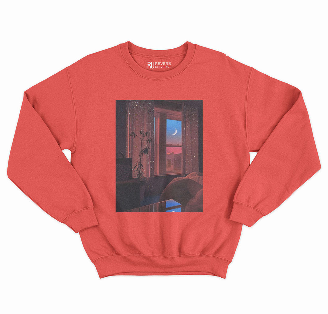 Moonlight View Graphic Sweatshirt