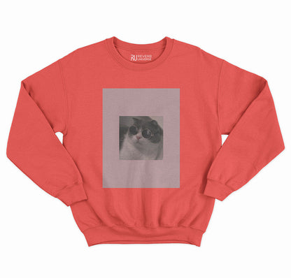 Dapper Cat Graphic Sweatshirt