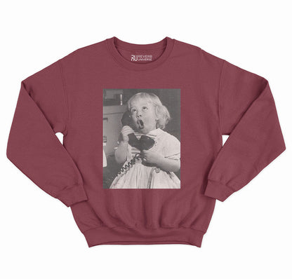 Let's Gossip Graphic Sweatshirt
