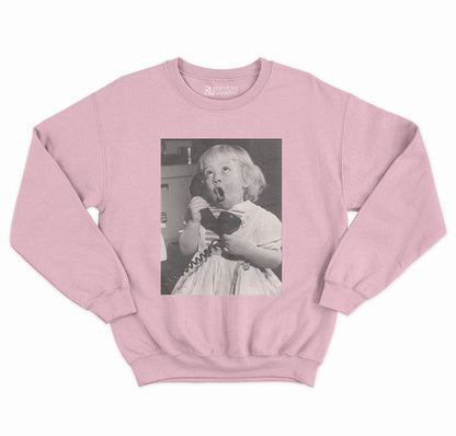 Let's Gossip Graphic Sweatshirt