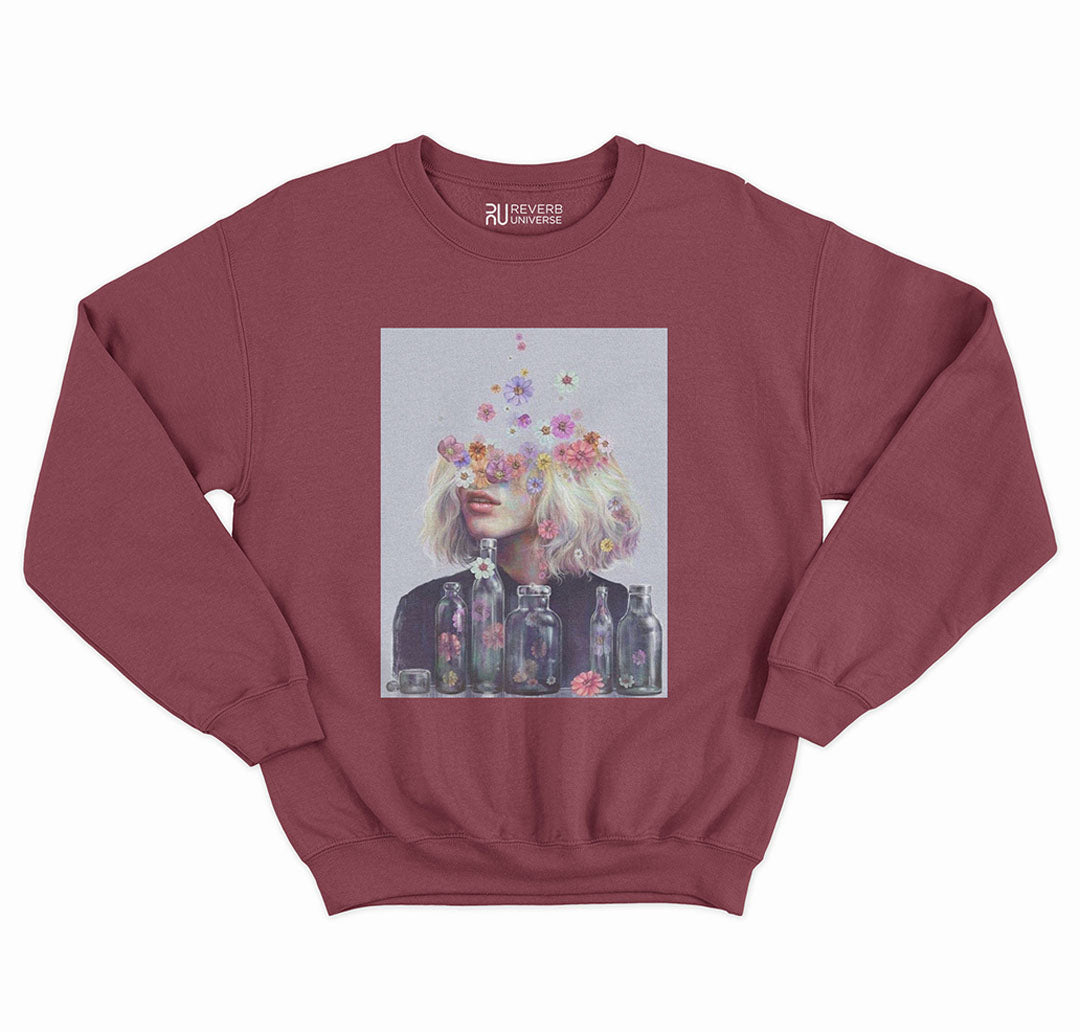 Lost In Thoughts Graphic Sweatshirt