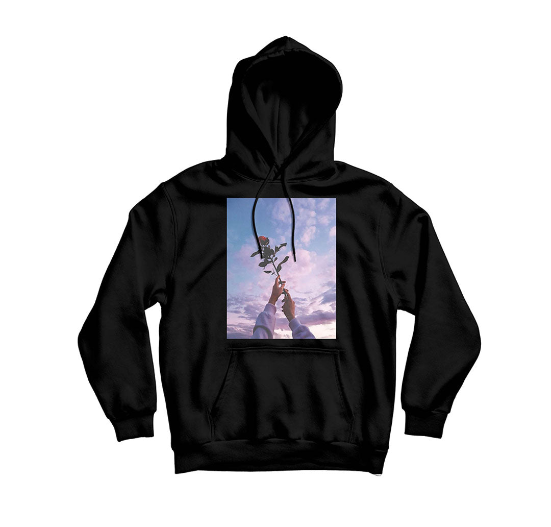 Exclusive Flower Graphic Unisex Hoodie