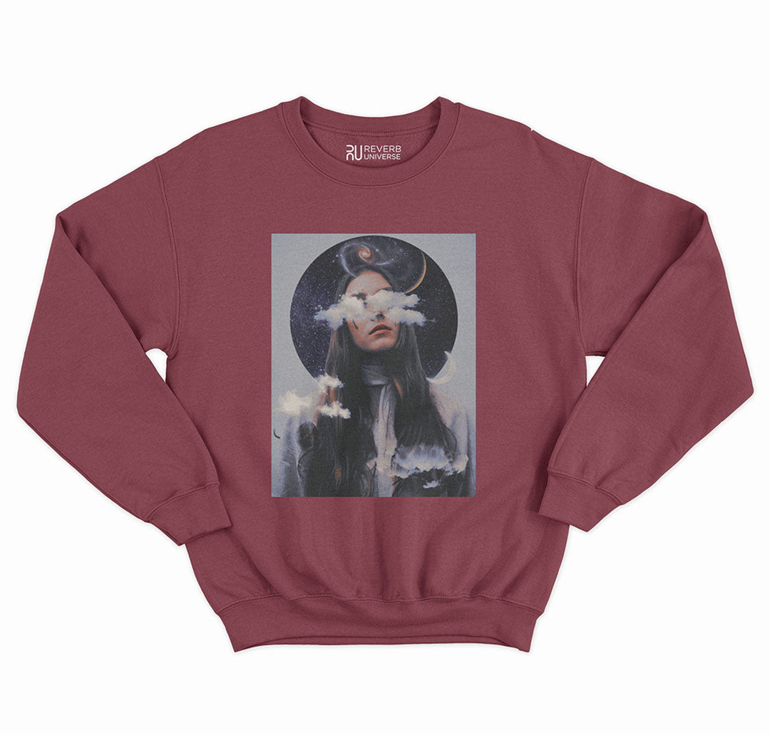 Lost In Thoughts Graphic Sweatshirt