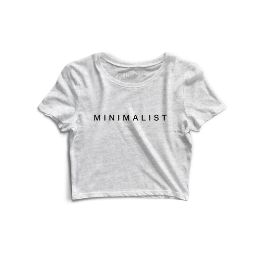 Minimalist Graphic Crop Top