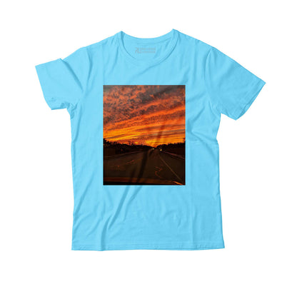 A Serene Sunset Graphic Tee