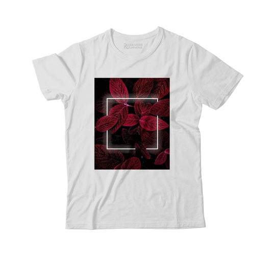Red Leaves Neon Graphic Tee