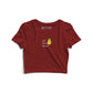 Eat More Fruits Graphic Crop Top