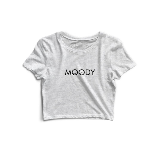 MOODY Graphic Crop Top