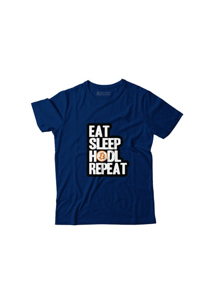 Eat Sleep Hodl Repeat Graphic Tee