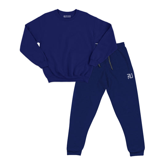 Navy Blue Unisex Co-ord Set Sweatshirt
