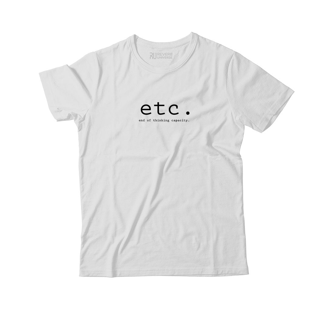End of Thinking Graphic Tee