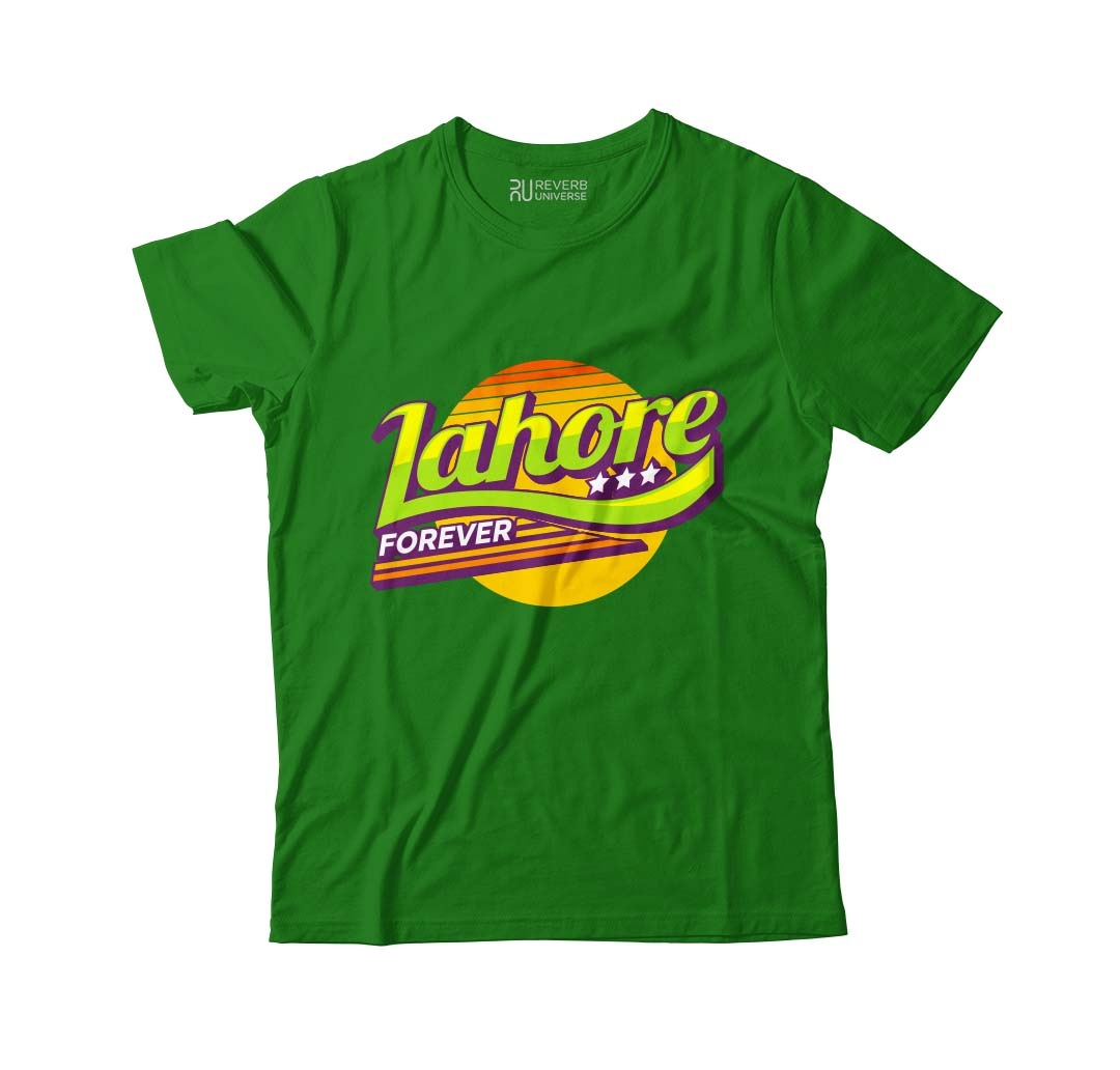 Lahore Forever Graphic Army Green Ltd Tee