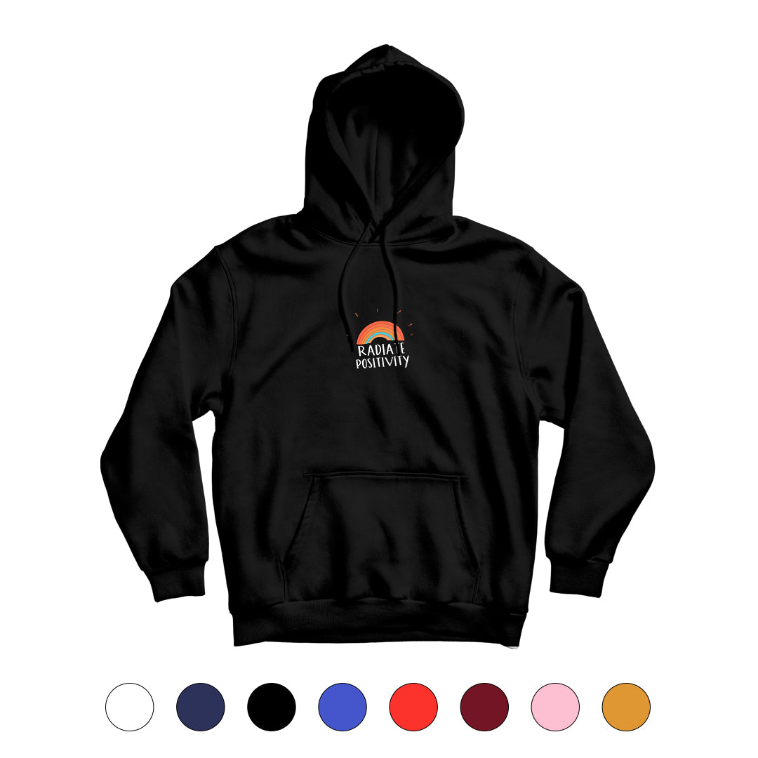 Radiate Positivity Graphic Unisex Hoodie