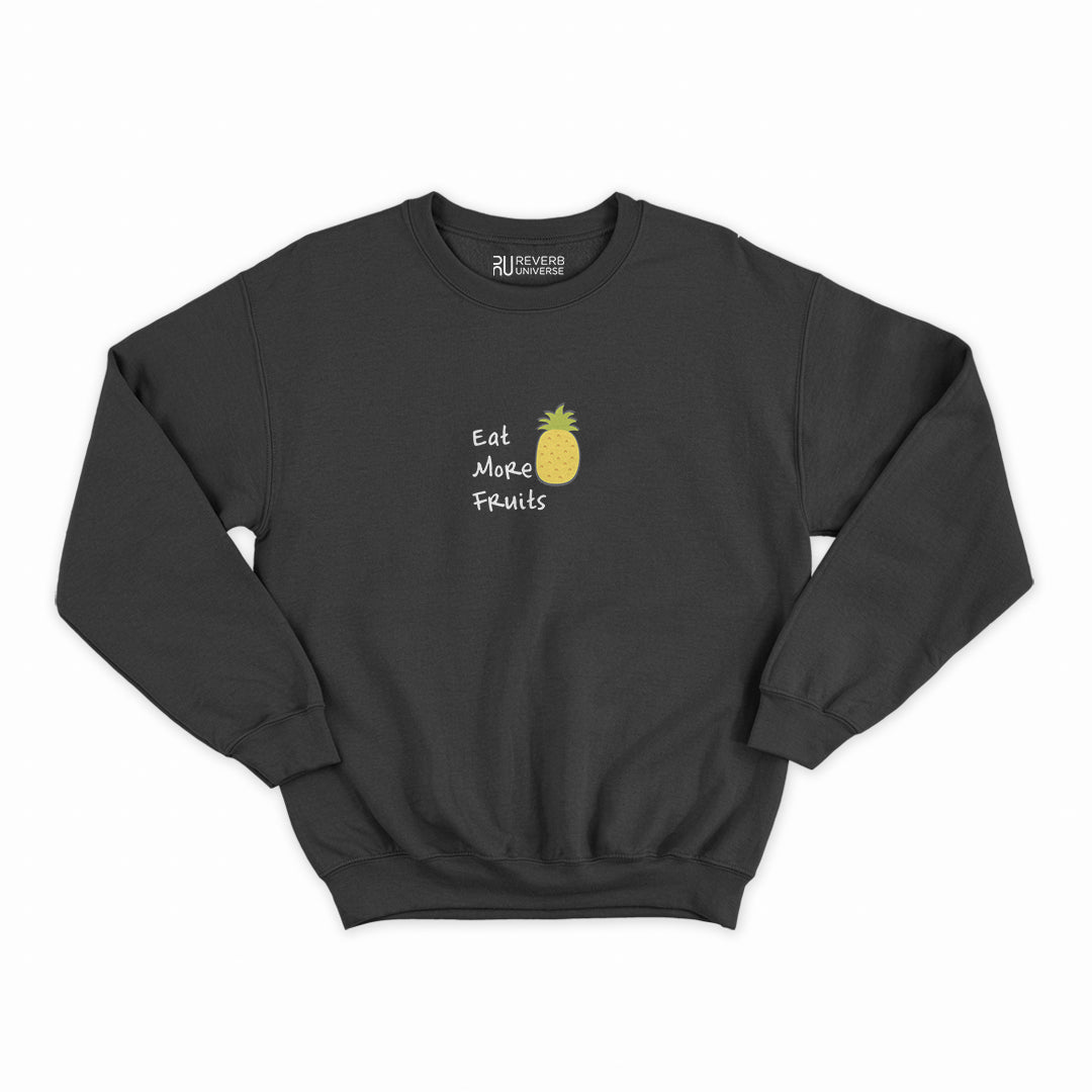 Eat More Fruits Graphic Sweatshirt