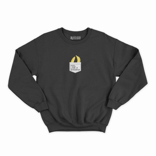 Feel Like A Banana Graphic Sweatshirt