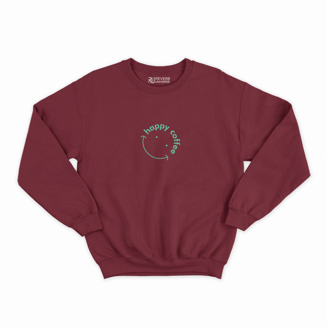 Happy Coffee Graphic Sweatshirt
