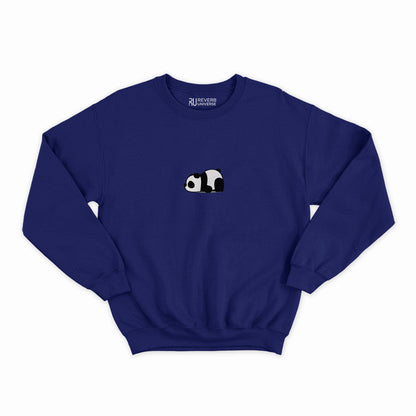 Tired Panda Graphic Sweatshirt