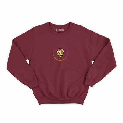 Pizza Graphic Sweatshirt