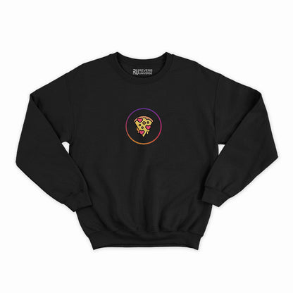 Pizza Graphic Sweatshirt