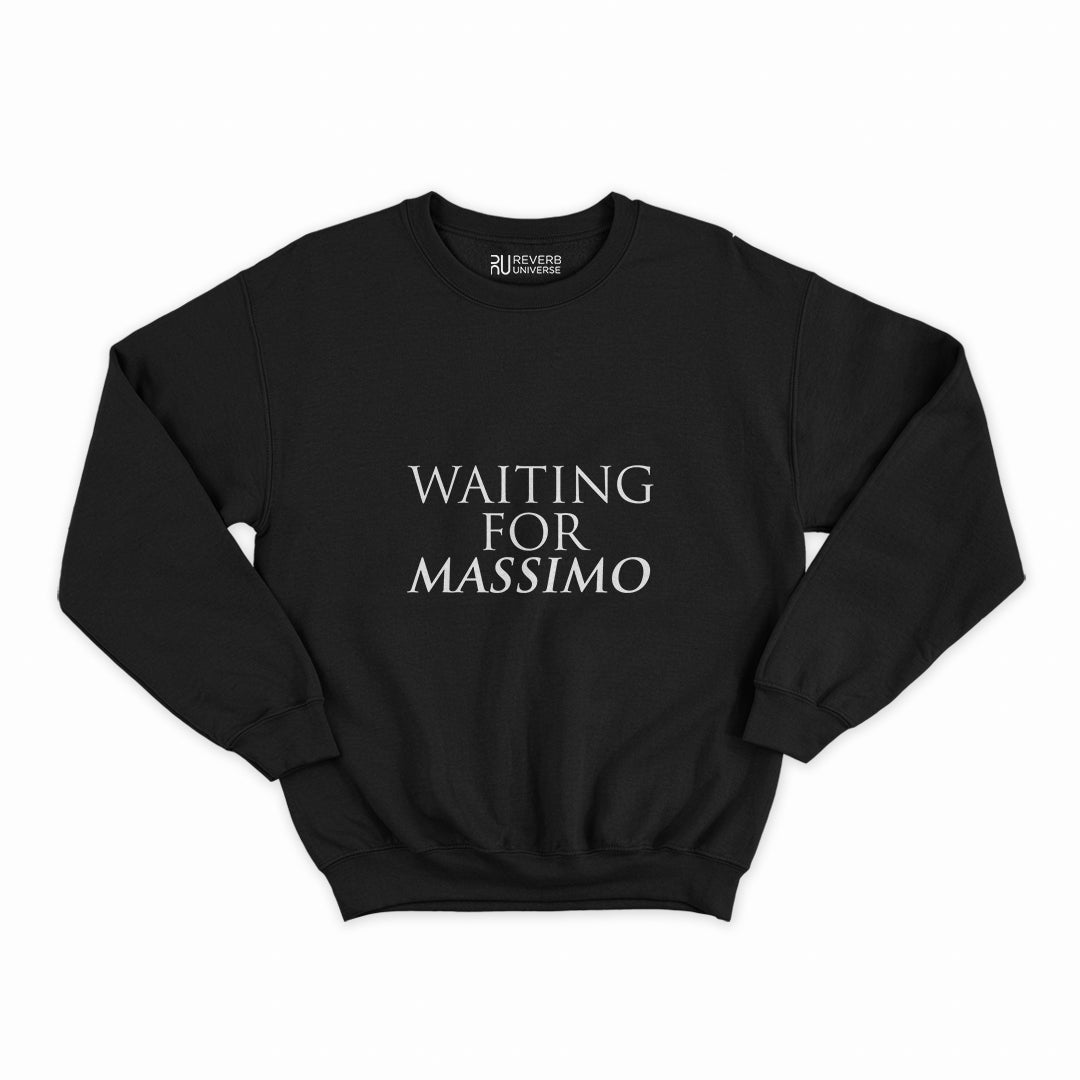 Waiting For Massimo Graphic Sweatshirt