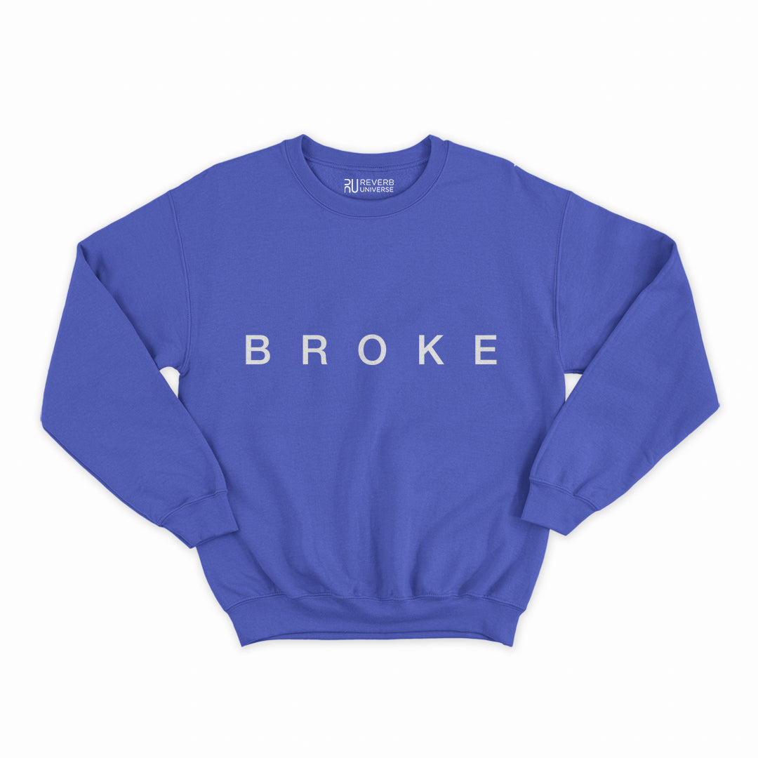 Broke Graphic Sweatshirt