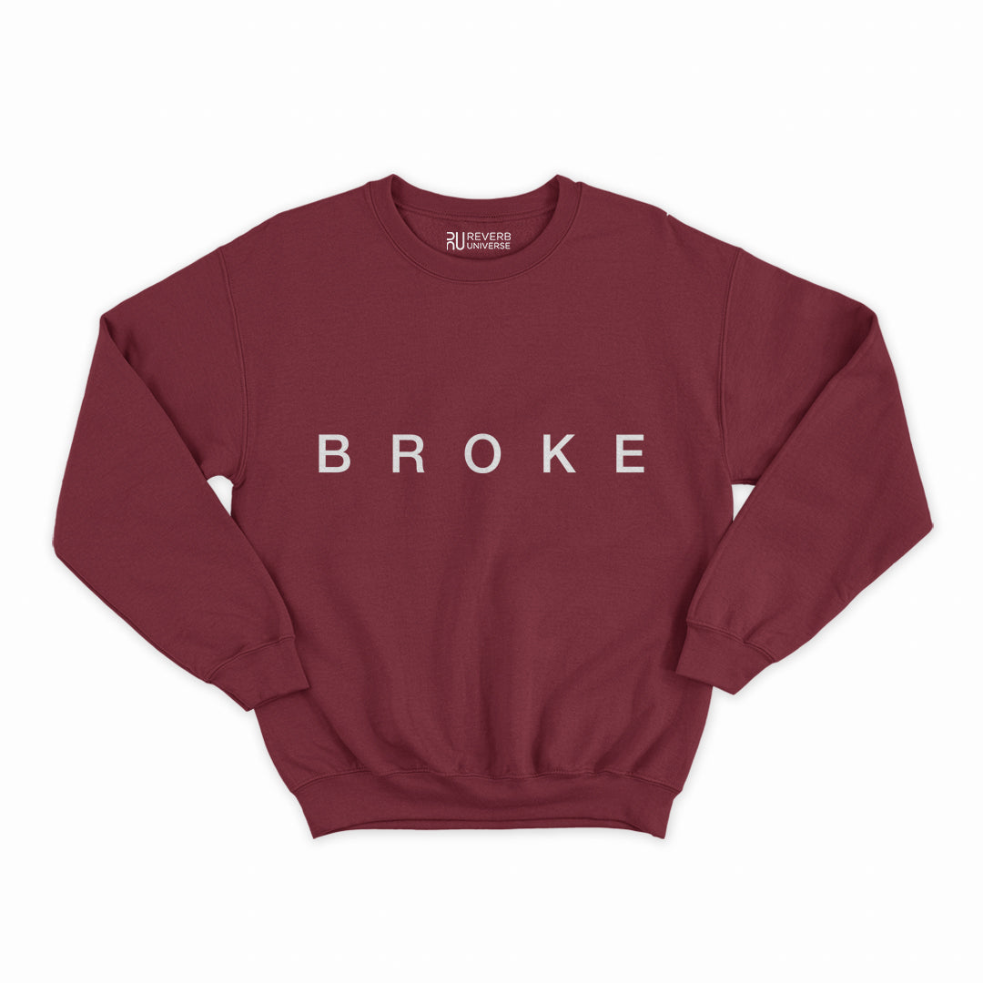 Broke Graphic Sweatshirt