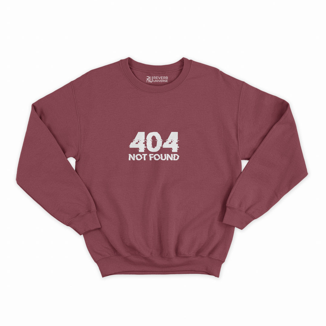 404 Not Found Graphic Sweatshirt