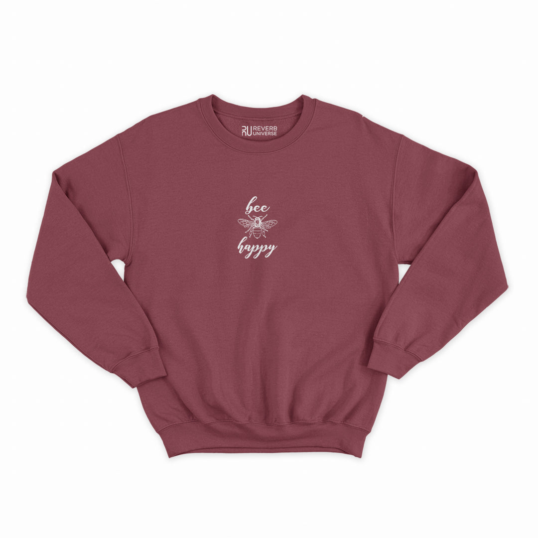 Bee Happy Graphic Sweatshirt