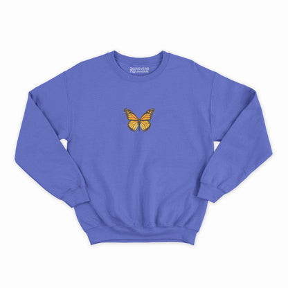 Golden Butterfly Graphic Sweatshirt