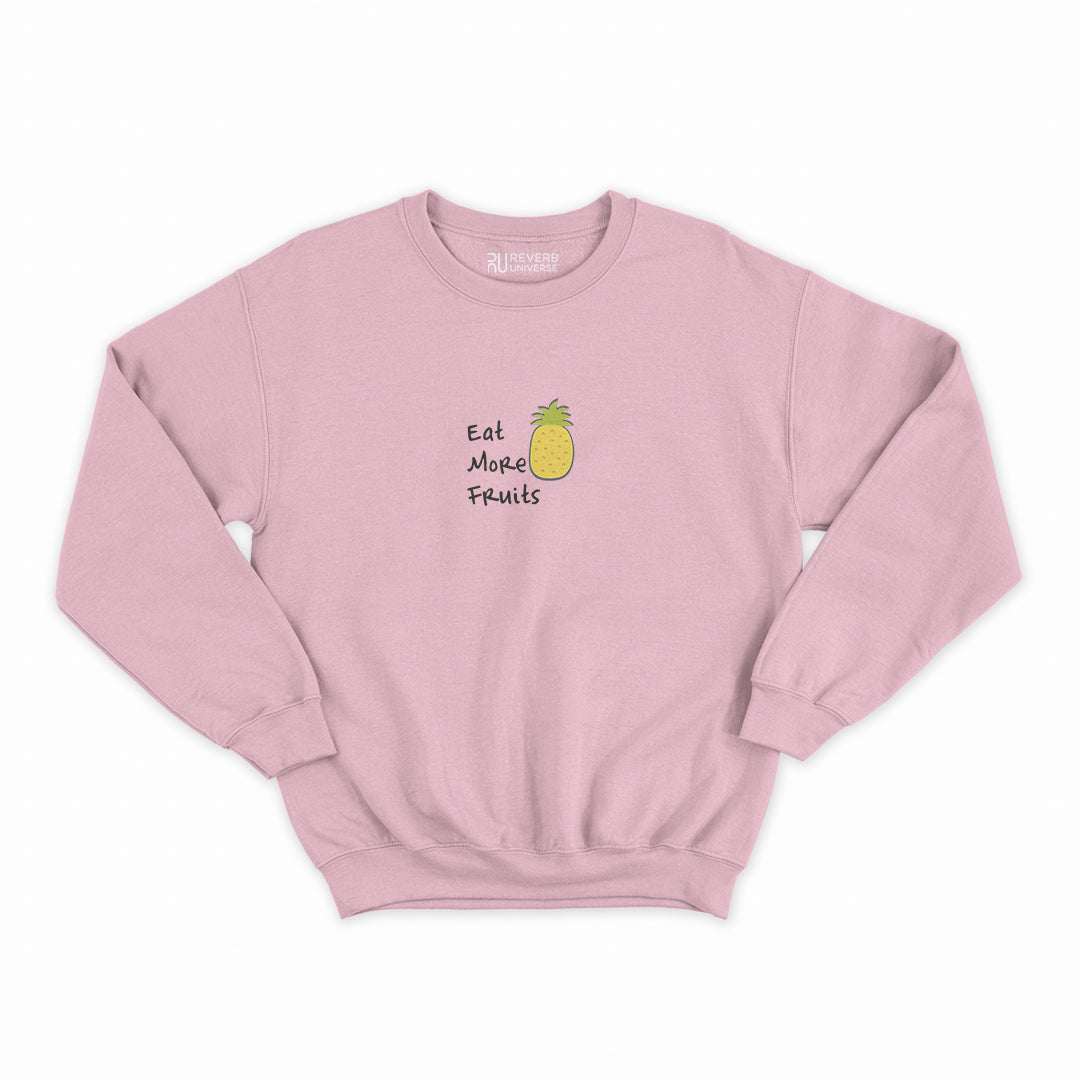 Eat More Fruits Graphic Sweatshirt