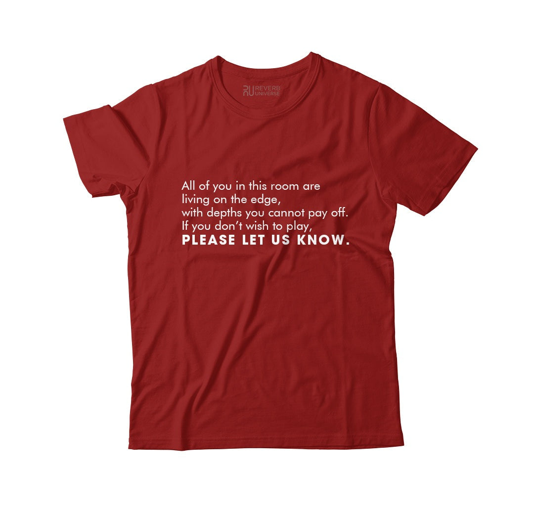 Please Let Us Know Graphic Tee