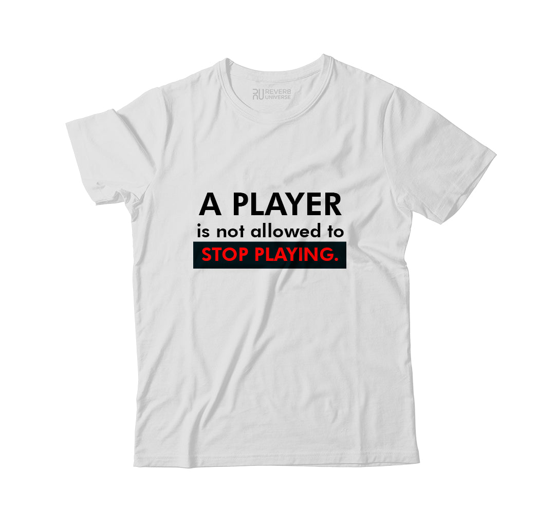 Not Allowed To Stop Playing Graphic Tee