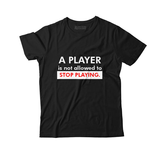 Not Allowed To Stop Playing Graphic Tee