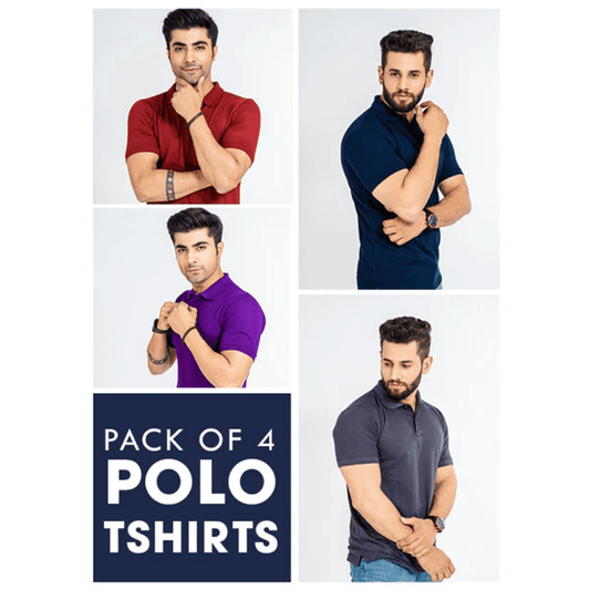 Pack of 4 Polo Tshirts