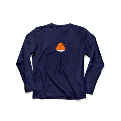 Sneeky Garfield Graphic Long Sleeve Tee