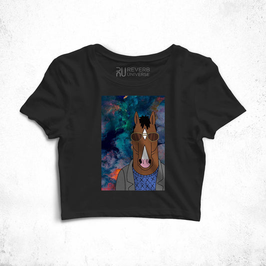 Bojack Dreams Graphic Crop Top