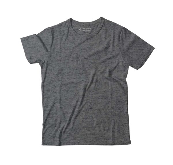 Women's Basic Charcoal Grey Short Sleeve Relaxed Tee