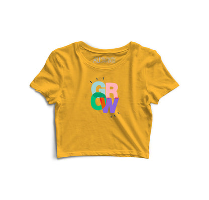 Grow Graphic Crop Top