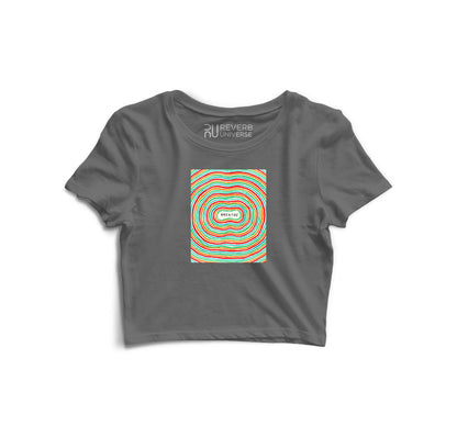 Breathe Graphic Crop Top