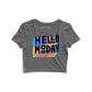 Hello Monday Graphic Crop Top