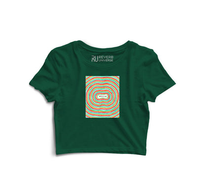 Breathe Graphic Crop Top