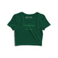 Waves Of Life Graphic Crop Top