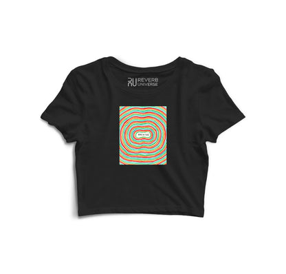 Breathe Graphic Crop Top