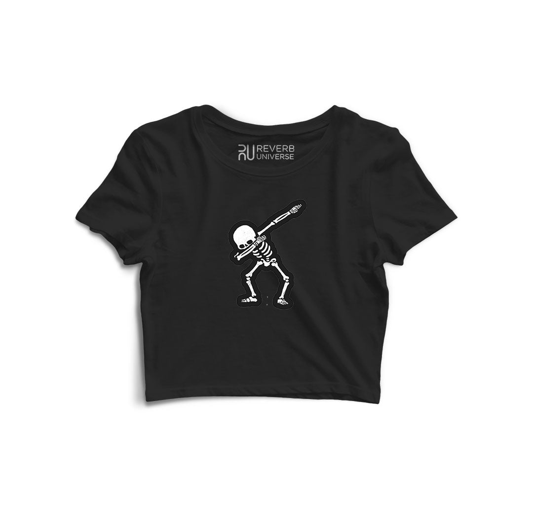 Dab Graphic Crop Top