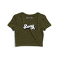 Swag Graphic Crop Top