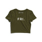 FRI Graphic Crop Top