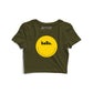 Hello Graphic Crop Top